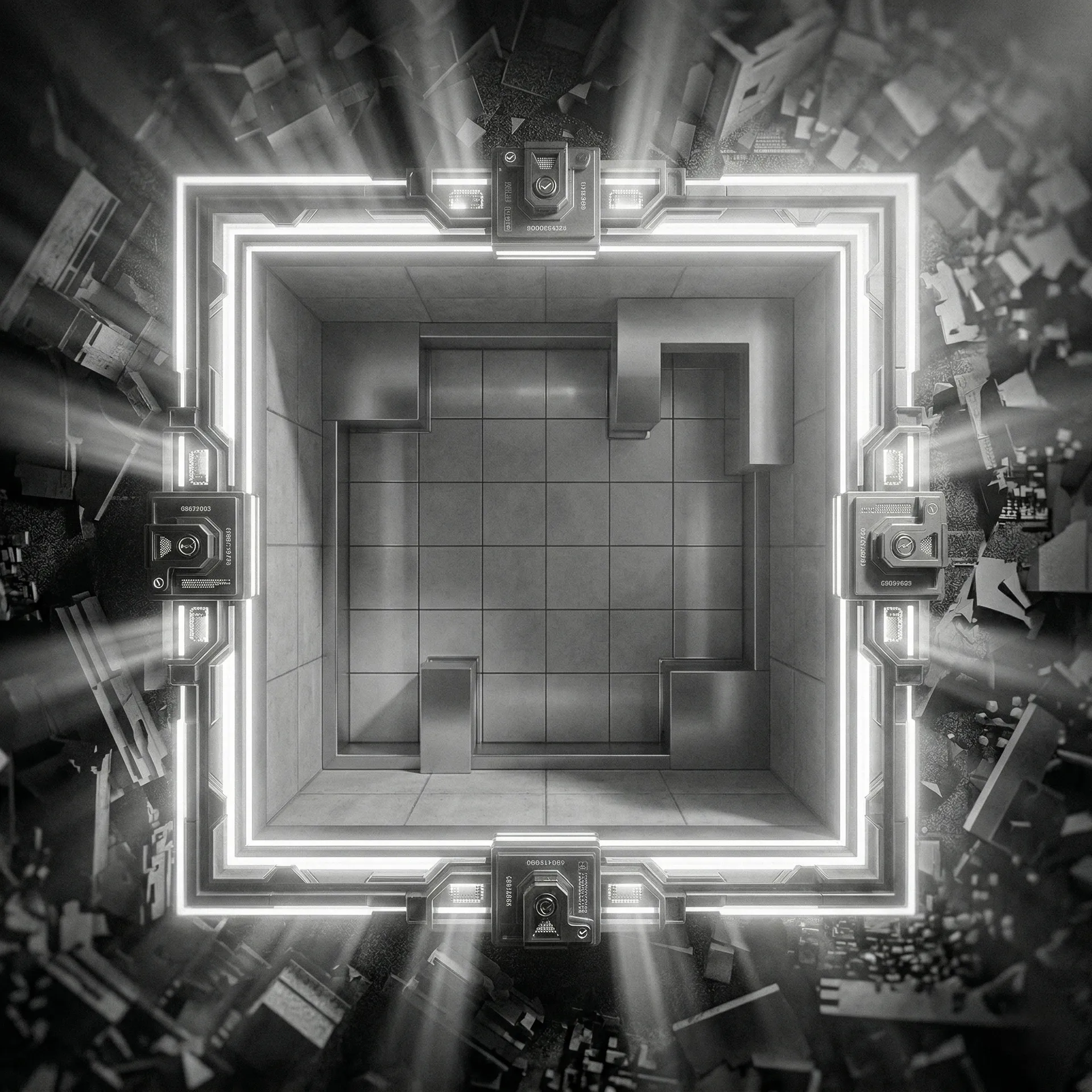 Secure enclave hardware infrastructure